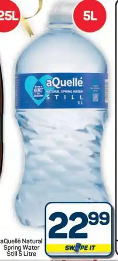 Pick n Pay Hypermarket aQuellé Natural Spring Water offer