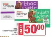 Spar Spar Coconut Choc Dreams Assorted-For Any 2 x 200g offer