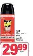 Spar Raid Multi Insect Killer Assorted-300ml offer