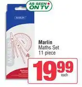 Spar Marlin Maths Set 11 Piece offer