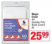 Spar Magic Cover A4 Swanky Poly Book Covers-6s Per Pack offer