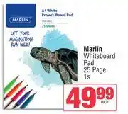 Spar Marlin White Board Pad 25 Page-Each offer