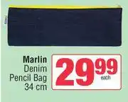 Spar Marlin Denim Pencil Bag 34cm offer