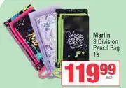 Spar Marlin 3 Division Pencil Bag-1s Each offer
