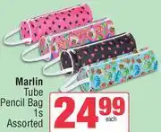 Spar Marlin Tube Pencil Bag Assorted-1s offer