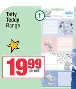 Spar Tatty Teddy A4 Book Labels 16s-Per Pack offer