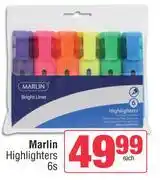 Spar Marlin Highlighters-6s Each offer