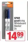 Spar Spar Good Living White Board Marker-2s Per Pack offer