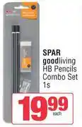 Spar Spar Good Living HB Pencils Combo Set-1s offer