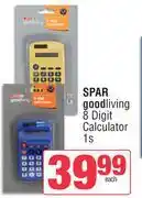 Spar Spar Good Living 8 Digita Calculator-1s offer