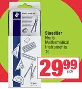 Spar Staedtler Noris Mathematical Instruments-1s offer