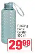 Spar Drinking Bottle Crystal-500ml offer