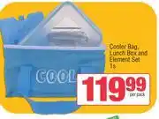 Spar Cooler Bag, Lunch Box & Element Set-1s Per Pack offer