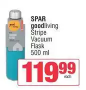 Spar Spar Goodliving Stripe Vacuum Flask (500ml) offer