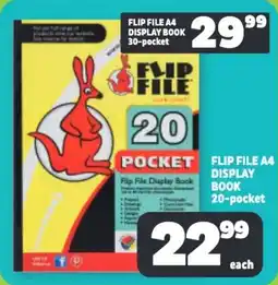 Usave Flip file A4 display book offer