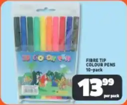 Usave Fibre tip colour pens offer