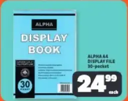 Usave Alpha A4 display file offer
