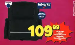 Usave Fullmarks 4-pocket school backpack offer