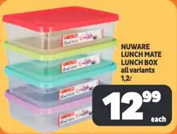 Usave Nuware lunch mate lunch box offer