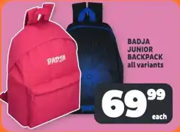 Usave Badja junior backpack offer