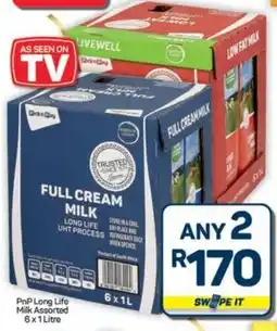Pick n Pay PnP Long Life Milk Assorted offer