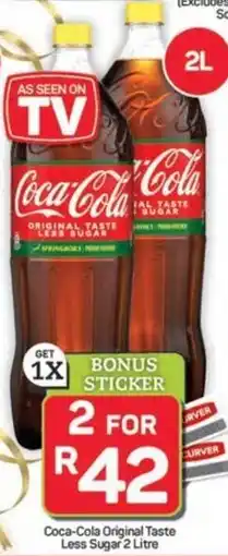 Pick n Pay Coca-Cola Original Taste Less Sugar offer