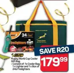 Pick n Pay BIC Rugby World Cup Cooler Gift Bag offer