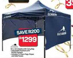 Pick n Pay Blue Mountain Gazebo with Carry Bag offer