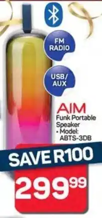 Pick n Pay AIM Funk Portable Speaker offer