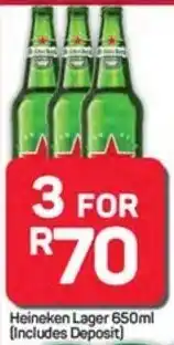 Pick n Pay Heineken Lager offer