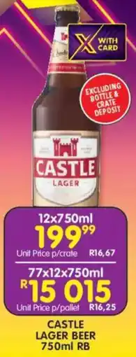 Shoprite Liquor Castle lager beer rb offer