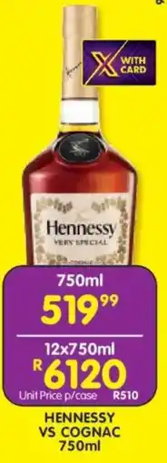 Shoprite Liquor Hennessy vs cognac offer