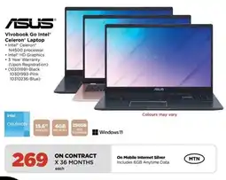 HiFi Corp ASUS Vivobook Go Intel Celeron Laptop offer