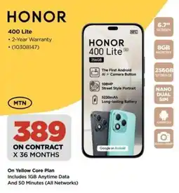 HiFi Corp Honor 400 Lite offer