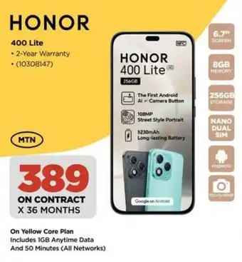 Honor 400 Lite