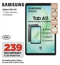 HiFi Corp Samsung Galaxy Tab A11 offer