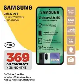 HiFi Corp Samsung Galaxy A36 offer