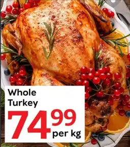 Oxford Freshmarket Whole Turkey offer