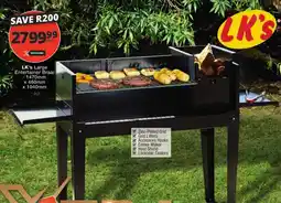 Checkers LK's Large Entertainer Braai offer