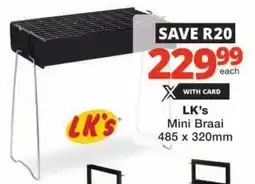 Checkers LK's Mini Braai offer