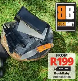 Checkers BushBaby Accessories offer