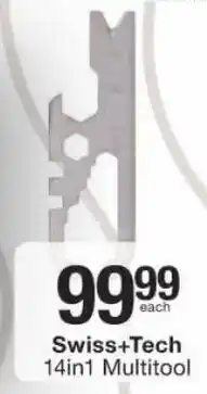 Checkers Swiss+Tech 14in1 Multitool offer