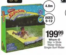 Checkers Wham-O Slip 'n Slide Water Slide Single Surf Rider offer