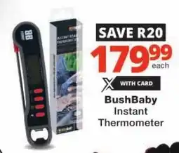 Checkers BushBaby Instant Thermometer offer