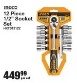 Musica Ingco 1/2" Socket Set offer