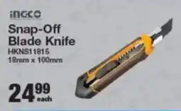 Musica Ingco Snap-Off Blade Knife offer