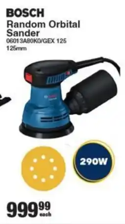 Musica Bosch Random Orbital Sander offer