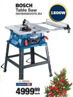 Musica Bosch Table Saw offer