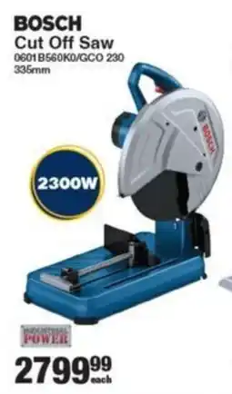 Musica Bosch Cut Off Saw offer