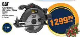 Musica CAT Cordless Circular Saw offer